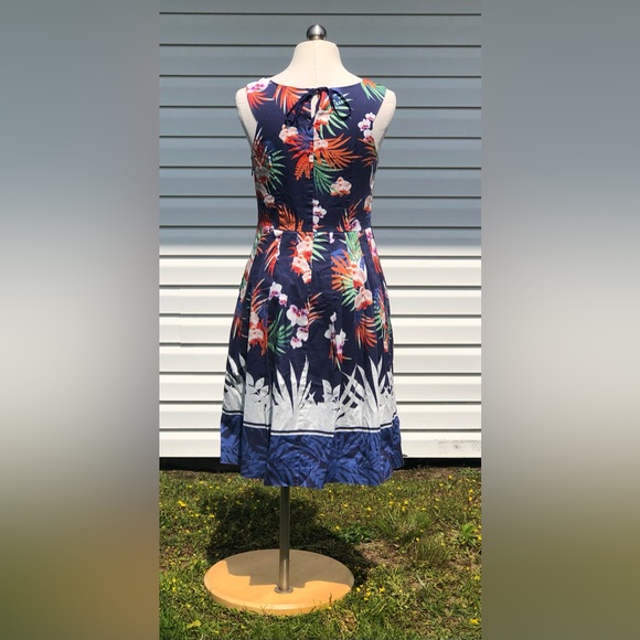 RSVP by Talbots Floral Sleeveless Dress Size 8 - Picture 2 of 5